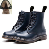 Funki Buys | Boots | Women's Men's Leather Lace Up Ankle Boots