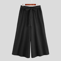 Funki Buys | Skirts | Men's Japanese Style Wide Leg Skirt Pants