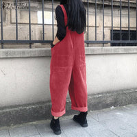 Funki Buys | Pants | Women's Vintage Corduroy Jumpsuits | Overalls