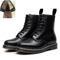 Funki Buys | Boots | Women's Men's Leather Lace Up Ankle Boots