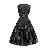 Funki Buys | Dresses | Women's Polka Dot Print Vintage Party Dress