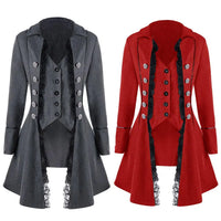 Funki Buys | Jackets | Women's Steampunk Retro Lace Victorian Jacket