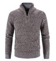 Funki Buys | Sweaters | Men's Warm Fleece Thick Turtleneck | Pullover