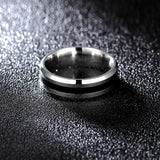 Funki Buys | Rings | Men's Women's Stainless Steel Black Couples Rings