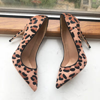 Funki Buys | Shoes | Women's Leopard Print Pointy Toe High Heel Stilettos