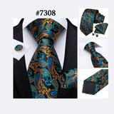 Funki Buys | Neck Ties | Men's Luxury 3Pcs Formal Tie Sets