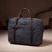 Funki Buys | Bags | Messenger Bags | Men's Canvas Leather Laptop Bags