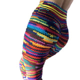 Funki Buys | Activewear | Pants | Women's Knit Print Leggings | Yoga