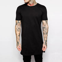 Funki Buys | Shirts | Men's Dark Gothic Long T-Shirts | Short Sleeved