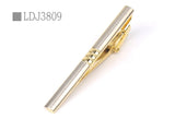 Funki Buys | Necktie Clips | Men's Classic Formal Golden Tie Clips