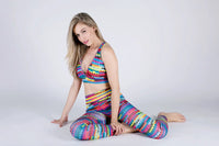 Funki Buys | Activewear | Pants | Women's Knit Print Leggings | Yoga