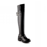 Funki Buys | Boots | Women's Winter Over Knee Thick Heel Boots