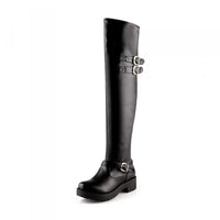 Funki Buys | Boots | Women's Winter Over Knee Thick Heel Boots