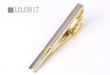 Funki Buys | Necktie Clips | Men's Classic Formal Golden Tie Clips