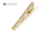 Funki Buys | Necktie Clips | Men's Classic Formal Golden Tie Clips