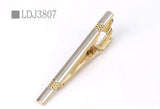 Funki Buys | Necktie Clips | Men's Classic Formal Golden Tie Clips