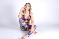 Funki Buys | Activewear | Pants | Women's Knit Print Leggings | Yoga