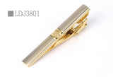 Funki Buys | Necktie Clips | Men's Classic Formal Golden Tie Clips