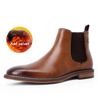 Funki Buys | Boots | Men's Stylish Luxury Leather Chelsea Boots