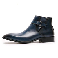 Funki Buys | Boots | Men's Genuine Leather Formal Dress Boots