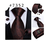 Funki Buys | Neck Ties | Men's Luxury 3Pcs Formal Tie Sets
