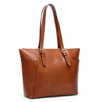 Funki Buys | Bags | Handbags | Women's Luxury Vintage Leather Tote Bag