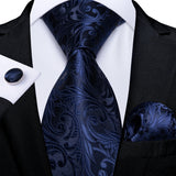 Funki Buys | Neckties | Men's 3Pcs Paisley Wedding Tie Sets