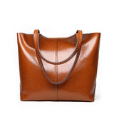 Funki Buys | Bags | Handbags | Women's Genuine Leather Large Tote Bags