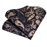 Funki Buys | Neckties | Men's 3Pcs Paisley Wedding Tie Sets