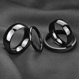 Funki Buys | Rings | Men's Women's Polished Wedding Bands  | Titanium
