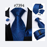 Funki Buys | Neckties | Men's 3Pcs Paisley Wedding Tie Sets