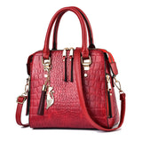 Funki Buys | Bags | Handbags | Women's Crocodile Pattern Tote