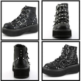 Funki Buys | Boots | Women's Platform Goth Ankle Boots | Motorcycle