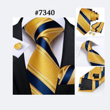 Funki Buys | Neckties | Men's 3Pcs Paisley Wedding Tie Sets