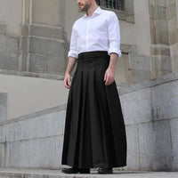 Funki Buys | Skirts | Men's Women's American Style Pleated Long Skirts