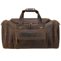 Funki Buys | Bags | Travel Bags | Men's Large Leather Overnight Duffel