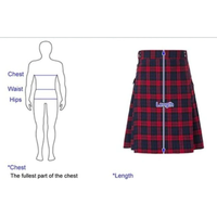 Funki Buys | Skirts | Men's Gothic Scottish Highland Tartan Kilts