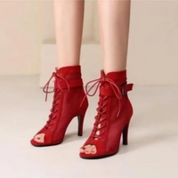 Funki Buys | Boots | Women's Mesh Lace Up Buckle Ankle Boots