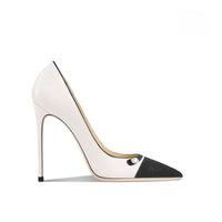 Funki Buys | Shoes | Women's Luxury Pearl Button High Stilettos