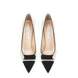 Funki Buys | Shoes | Women's Luxury Pearl Button High Stilettos