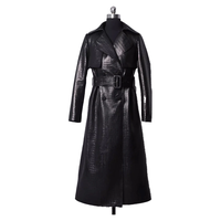 Funki Buys | Jackets | Women's Aligator Print Faux Leather Coat