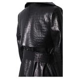 Funki Buys | Jackets | Women's Aligator Print Faux Leather Coat