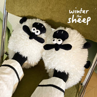 Funki Buys | Shoes | Unisex Cute Wide Eyed Sheep Slippers
