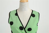 Funki Buys | Dresses | Women's Retro Swing Polka Dot Dresses