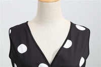 Funki Buys | Dresses | Women's Retro Swing Polka Dot Dresses