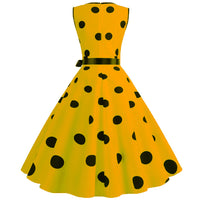 Funki Buys | Dresses | Women's Retro Swing Polka Dot Dresses