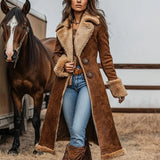 Funki Buys | Jackets | Women's Western Vintage Plush Coat