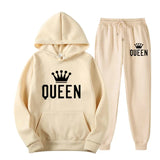 Funki Buys | Activewear | Women's Thickened Hooded Sweat Suit