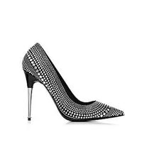 Funki Buys | Shoes | Women's Designer Crystal Super Heels | Leather