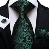 Funki Buys | Neckties | Men's 3Pcs Paisley Wedding Tie Sets